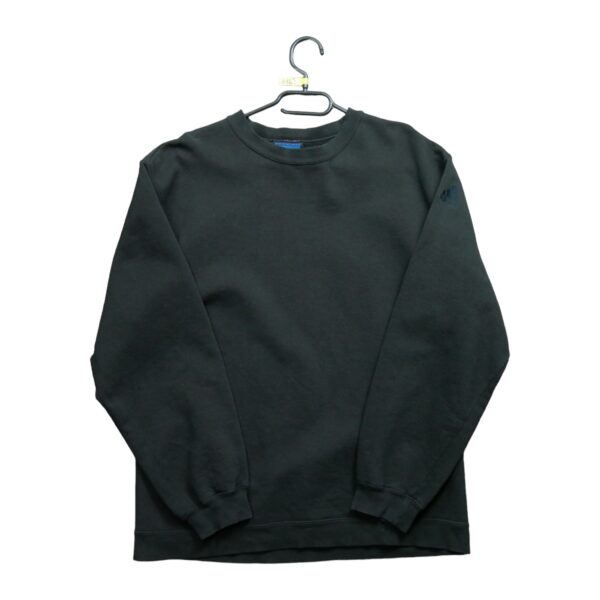 Sweat homme manches longues noir Adidas Col Rond QWE1143