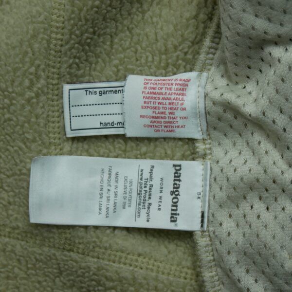 Veste polaires enfant manches longues beige Patagonia Col Montant QWE1212