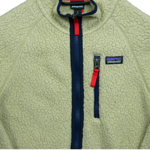 Veste polaires enfant manches longues beige Patagonia Col Montant QWE1212