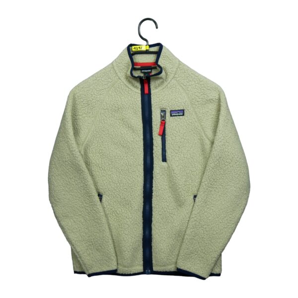 Veste polaires enfant manches longues beige Patagonia Col Montant QWE1212