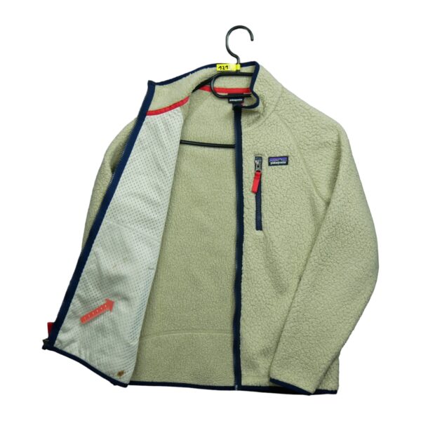 Veste polaires enfant manches longues beige Patagonia Col Montant QWE1212