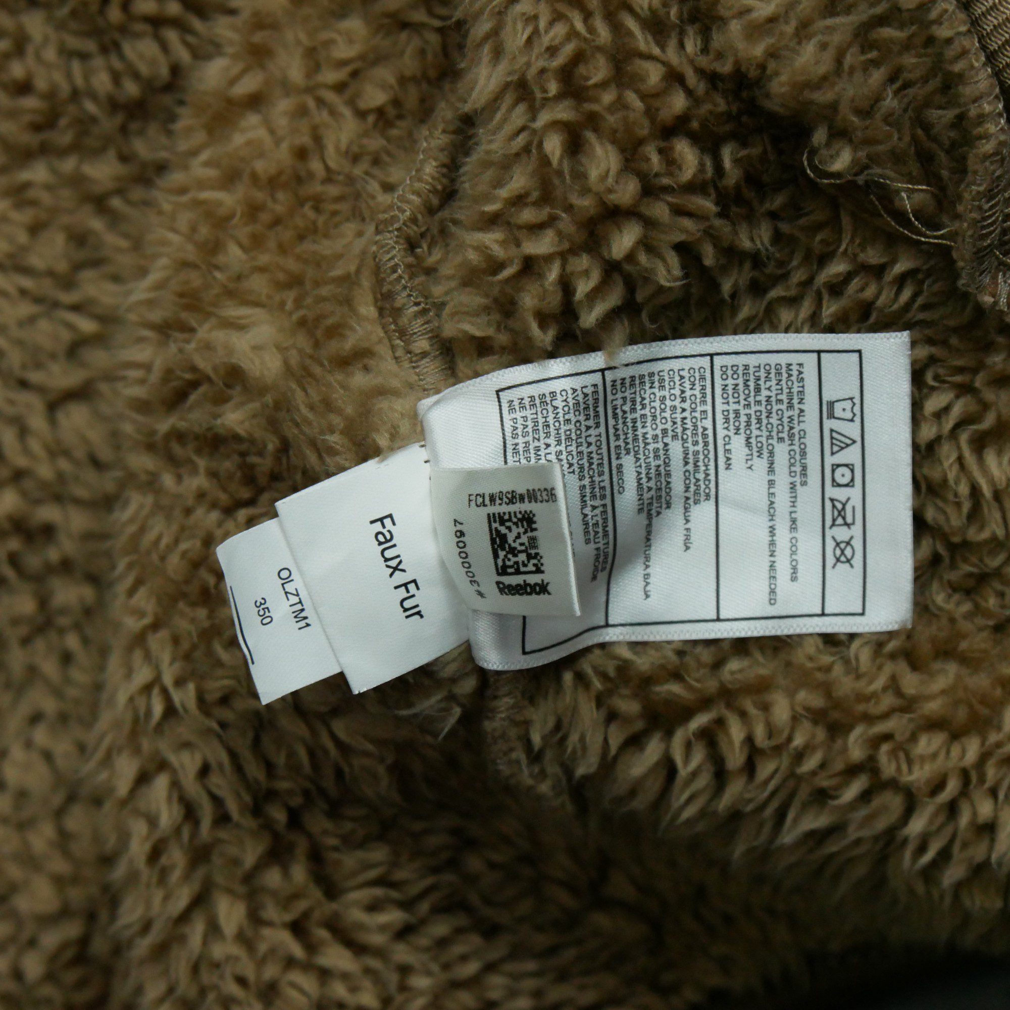 Veste reebok femme brun hotsell