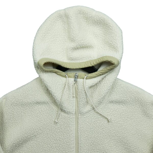 Veste polaires femme manches longues beige The North Face Col Montant QWE3838