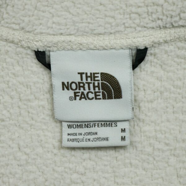 Veste polaires femme manches longues beige The North Face Col Montant QWE3838