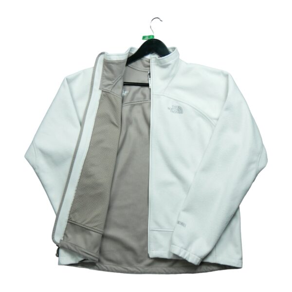 Veste polaires femme manches longues blanc The North Face Col Montant QWE0121