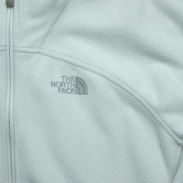 Veste polaires femme manches longues blanc The North Face Col Montant QWE0121