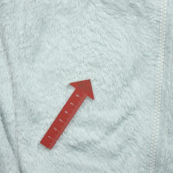 Veste polaires femme manches longues blanc The North Face Col Montant QWE1056