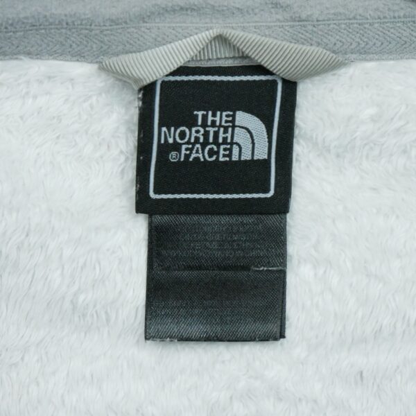 Veste polaires femme manches longues blanc The North Face Col Montant QWE1056