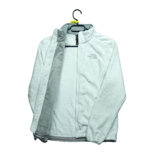 Veste polaires femme manches longues blanc The North Face Col Montant QWE1056