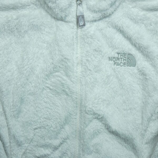 Veste polaires femme manches longues blanc The North Face Col Montant QWE1056