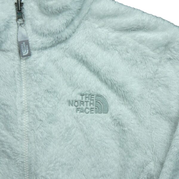 Veste polaires femme manches longues blanc The North Face Col Montant QWE1056