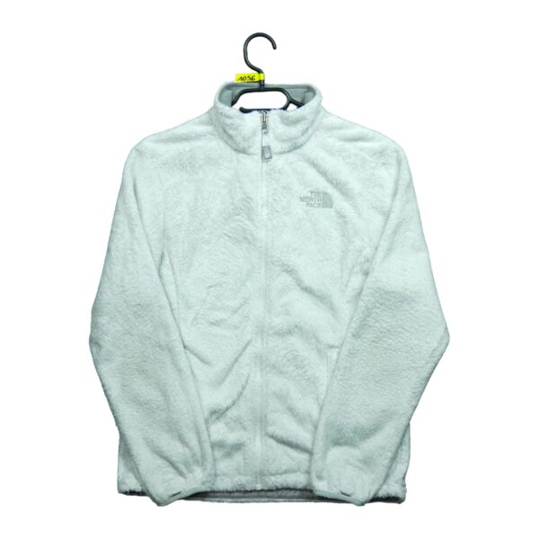 Veste polaires femme manches longues blanc The North Face Col Montant QWE1056