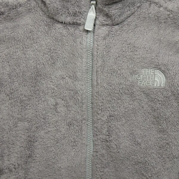 Veste polaires femme manches longues gris The North Face Col Montant QWE0343