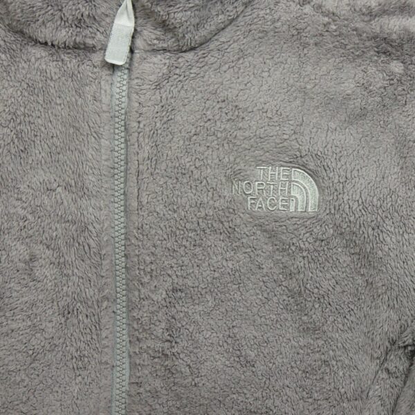 Veste polaires femme manches longues gris The North Face Col Montant QWE0343