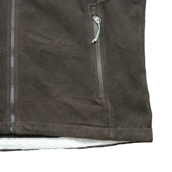 Veste polaires femme manches longues marron The North Face Col Montant QWE3053