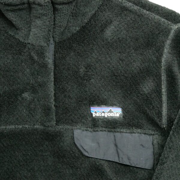Veste polaires femme manches longues noir Patagonia Col Montant QWE3148