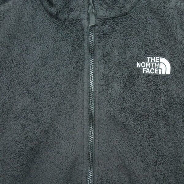 Veste polaires femme manches longues noir The North Face Col Montant QWE0316