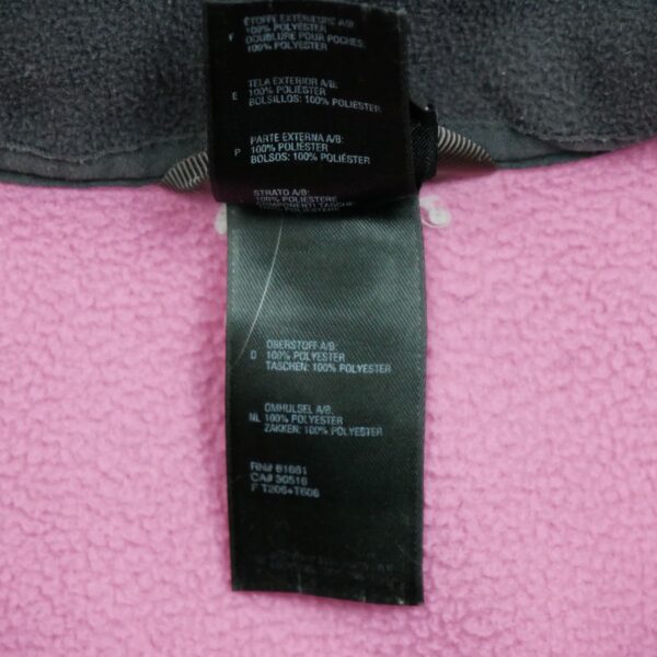 Veste polaires femme manches longues rose The North Face Col Montant QWE0419