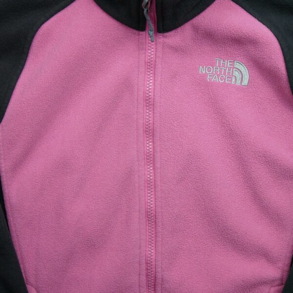 Veste polaires femme manches longues rose The North Face Col Montant QWE0419