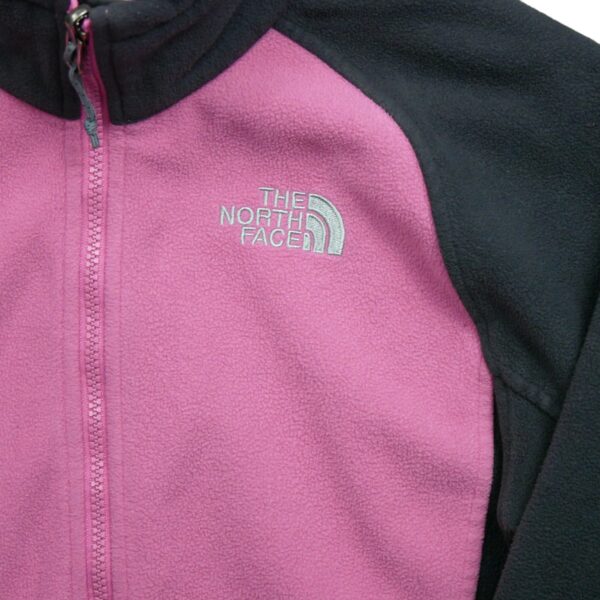 Veste polaires femme manches longues rose The North Face Col Montant QWE0419