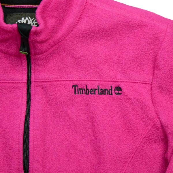 Veste polaires femme manches longues rose Timberland Col Montant QWE3579