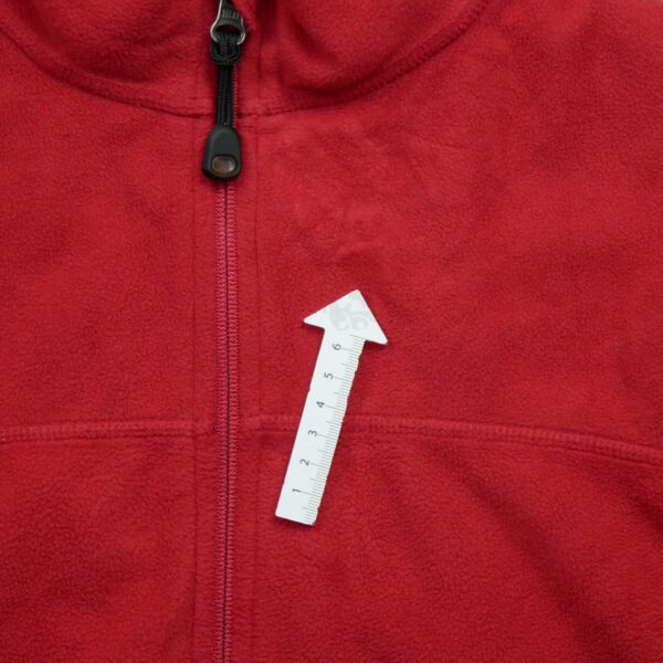 Veste polaires femme manches longues rouge LLBean Col Montant Polartec QWE1069