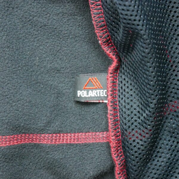 Veste polaires femme manches longues rouge LLBean Col Montant Polartec QWE1069
