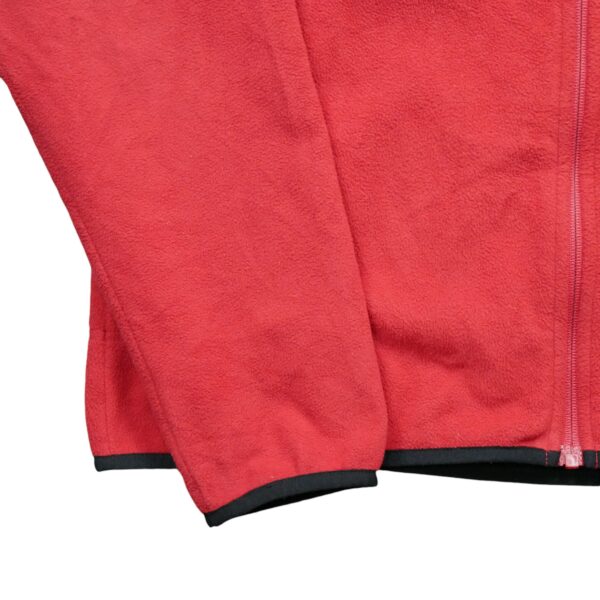 Veste polaires femme manches longues rouge LLBean Col Montant Polartec QWE1069