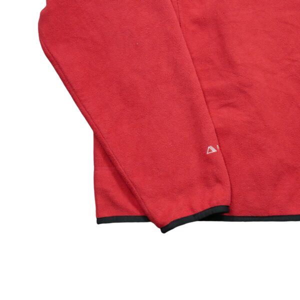 Veste polaires femme manches longues rouge LLBean Col Montant Polartec QWE1069