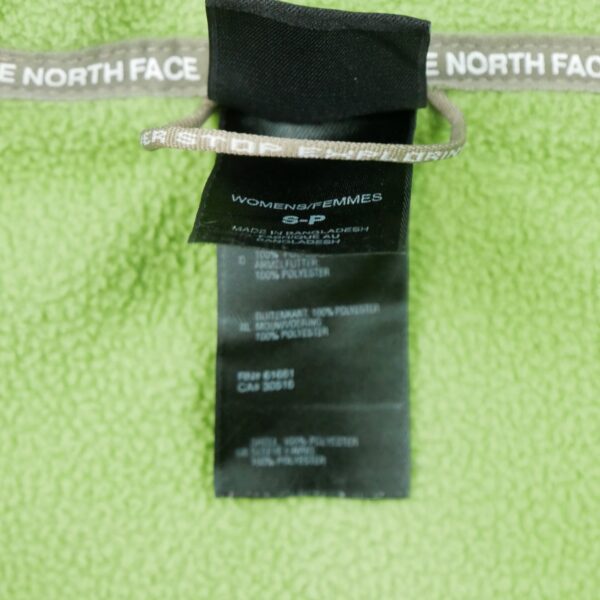 Veste polaires femme manches longues vert The North Face Col Montant QWE0104