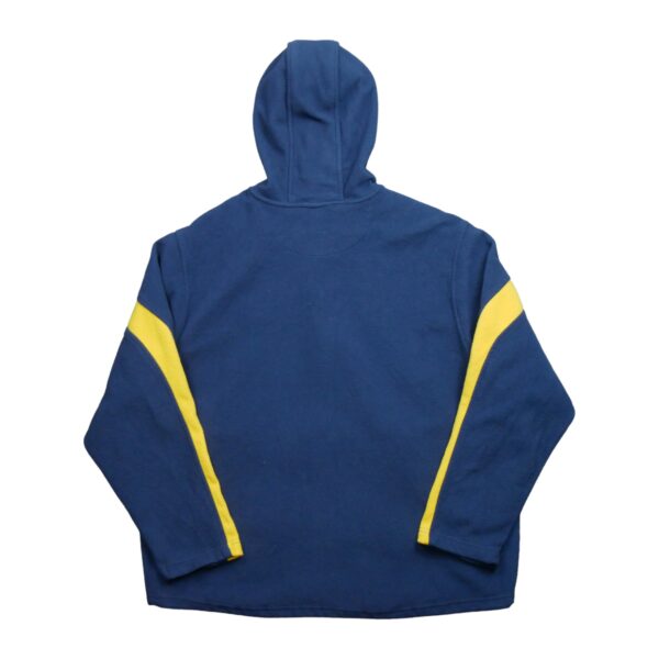 Veste polaires homme manches longues bleu Starter Col Montant QWE3052