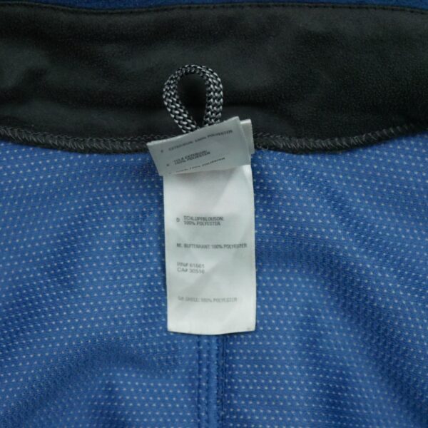 Veste polaires homme manches longues bleu The North Face Col Montant QWE2274