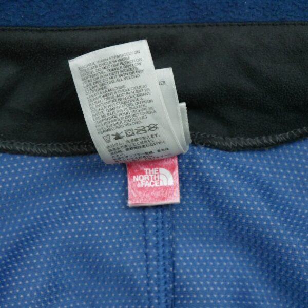 Veste polaires homme manches longues bleu The North Face Col Montant QWE2274