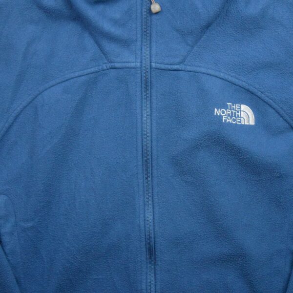 Veste polaires homme manches longues bleu The North Face Col Montant QWE2274
