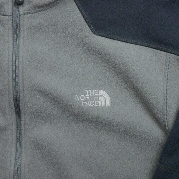 Veste polaires homme manches longues gris The North Face Col Montant QWE0578