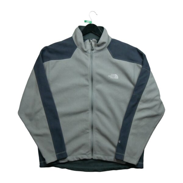 Veste polaires homme manches longues gris The North Face Col Montant QWE0578