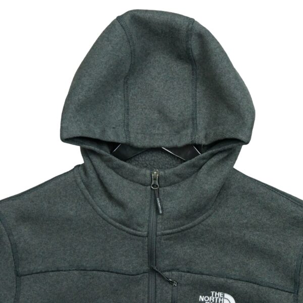 Veste polaires homme manches longues gris The North Face Motif chine Col Montant QWE3399