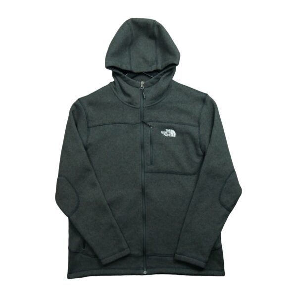 Veste polaires homme manches longues gris The North Face Motif chine Col Montant QWE3399