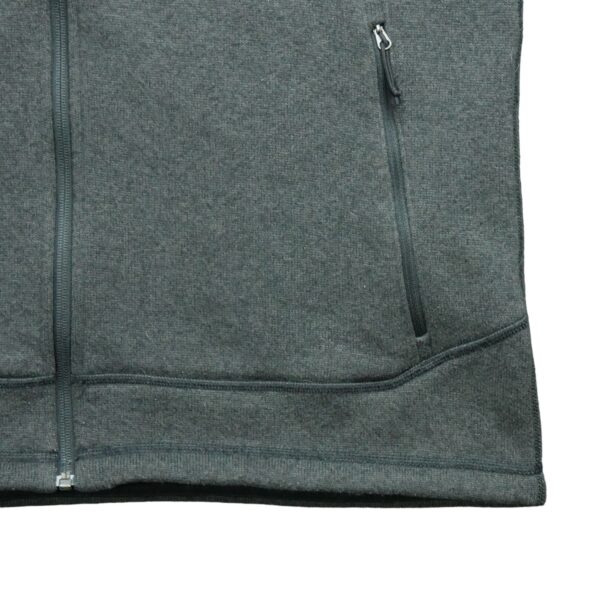 Veste polaires homme manches longues gris The North Face Motif chine Col Montant QWE3399