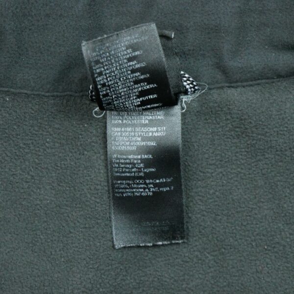 Veste polaires homme manches longues noir The North Face Col Montant QWE0016