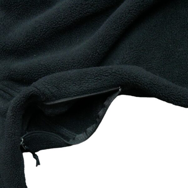 Veste polaires homme manches longues noir The North Face Col Montant QWE1189