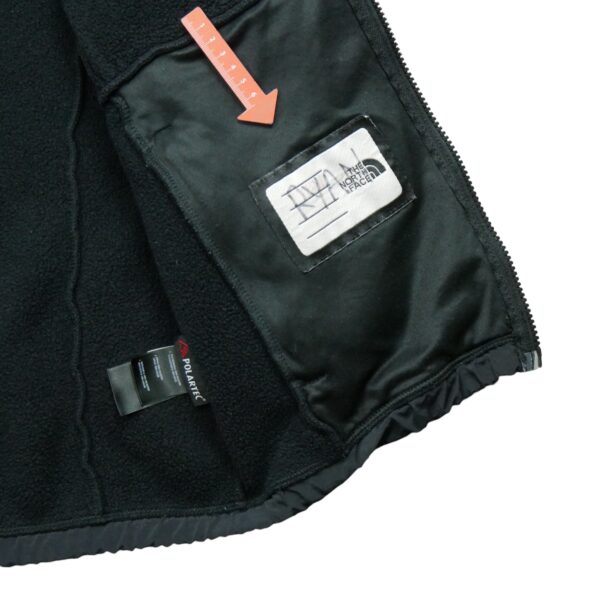 Veste polaires homme manches longues noir The North Face Col Montant QWE1571