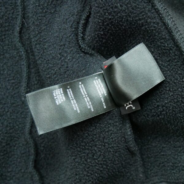 Veste polaires homme manches longues noir The North Face Col Montant QWE1571