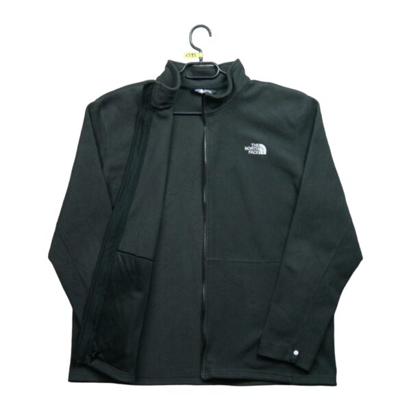 Veste polaires homme manches longues noir The North Face Col Montant QWE1595