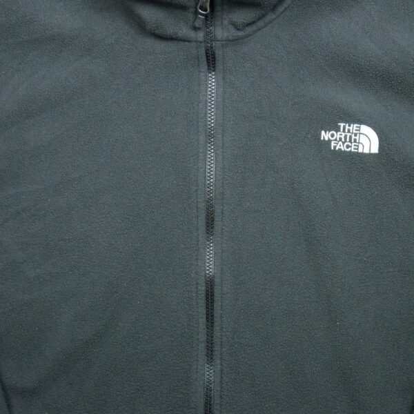 Veste polaires homme manches longues noir The North Face Col Montant QWE1595