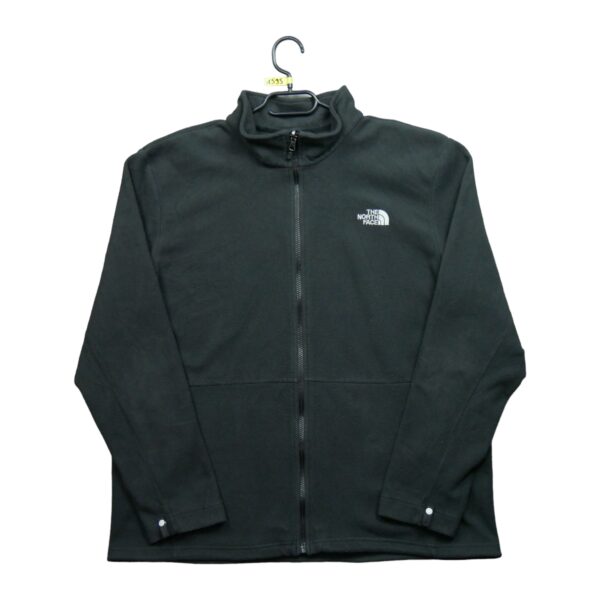 Veste polaires homme manches longues noir The North Face Col Montant QWE1595