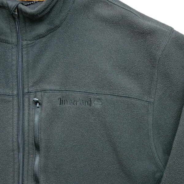 Veste polaires homme manches longues noir Timberland Col Montant QWE1089