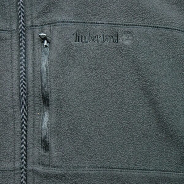 Veste polaires homme manches longues noir Timberland Col Montant QWE1089