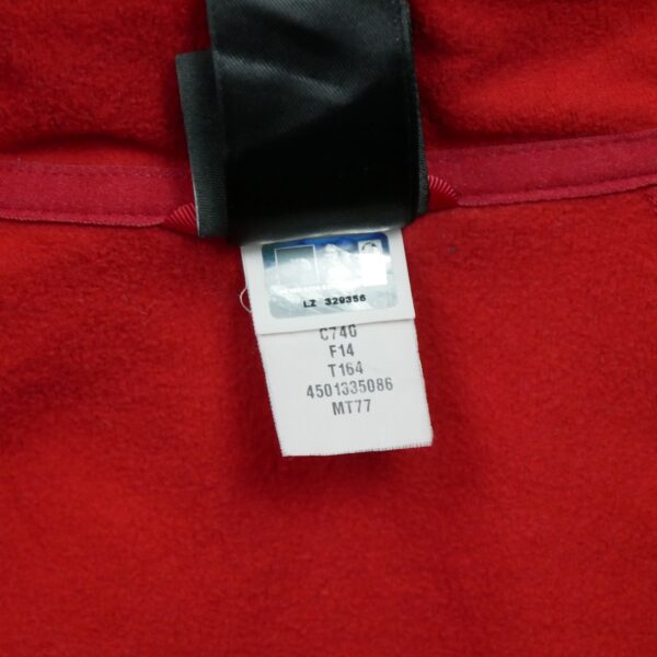 Veste polaires homme manches longues rouge The North Face Col Montant QWE0322