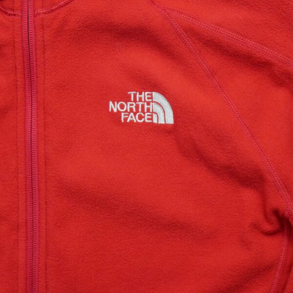 Veste polaires homme manches longues rouge The North Face Col Montant QWE0322